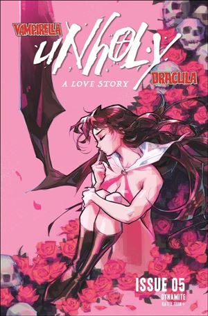 Vampirella/Dracula: Unholy issue 5-B Rose Besch Cover