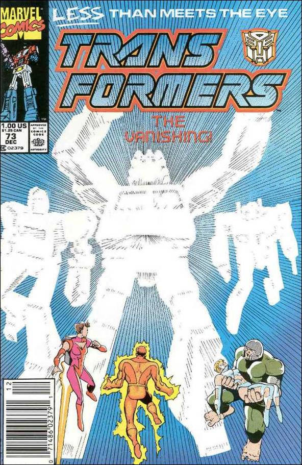 Transformers (1984) issue 73-B Newsstand Cover