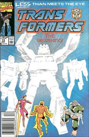 Transformers (1984) issue 73-B Newsstand Cover