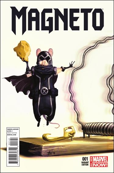 Magneto (2014) issue 1-C Mike Del Mundo Animal Cover