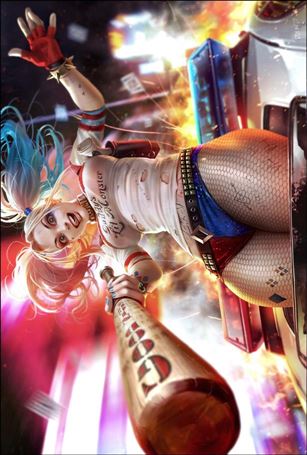 Harley Quinn (2016) issue 59-B Derrick Chew Cover