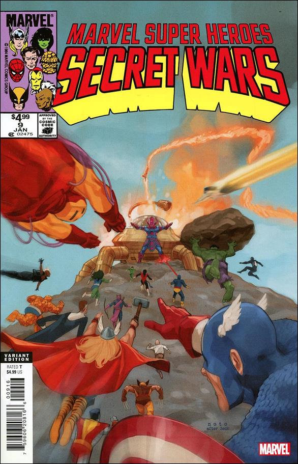 Marvel Super Heroes Secret Wars issue 9-F Facsimile Edition (2024) Phil Noto 1:25 Cover
