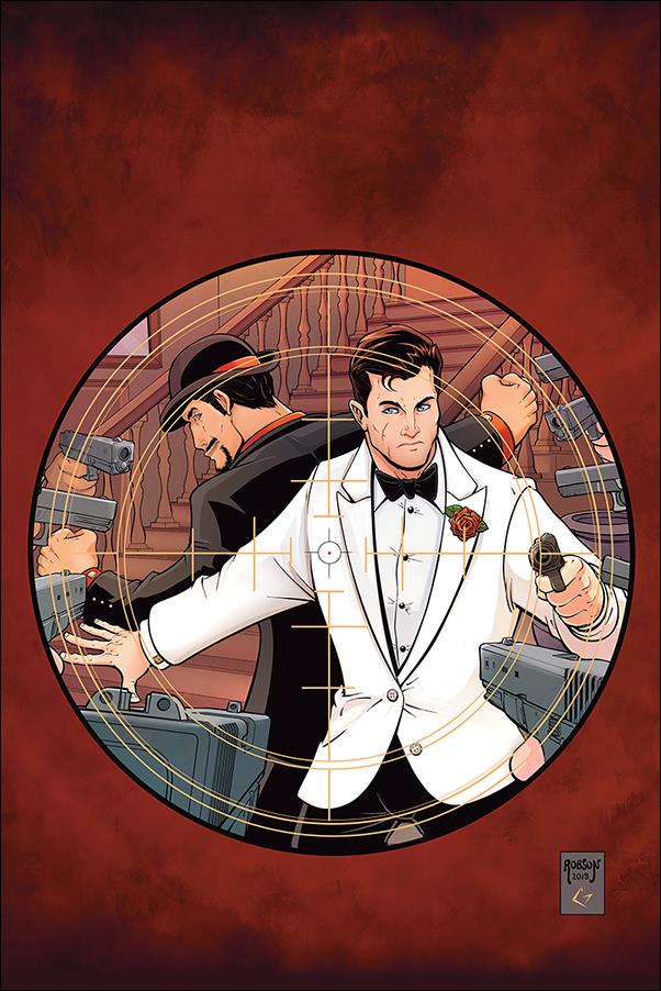 James Bond 007 issue 4-F Will Robson 1:20 Virgin Cover