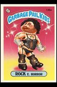 Garbage Pail Kids: Series 04 (Base Set) card 135a Rock E. Horror