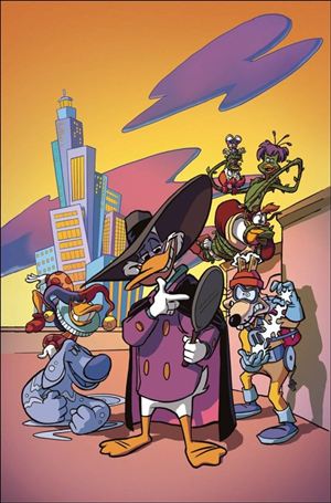 Darkwing Duck (2025) issue 4-G Tad Stones Virgin Cover