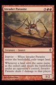 Magic the Gathering: New Phyrexia card 87 Invader Parasite