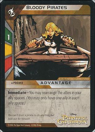 Pirates of the Caribbean - Dead Man's Chest (Base Set) card PDC092 Bloody Pirates