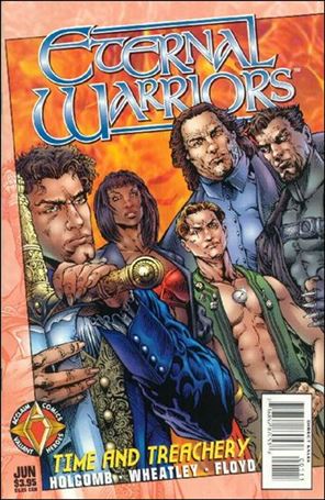 Eternal Warriors issue 1 Doug Wheatley Cover