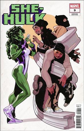 She-Hulk (2022) issue 9-E Terry Dodson 1:25 Cover