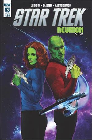 Star Trek (2011) issue 53-B Cat Staggs Subscription Cover
