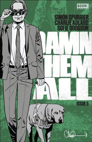 Damn Them All issue 5 Charlie Adlard Cover