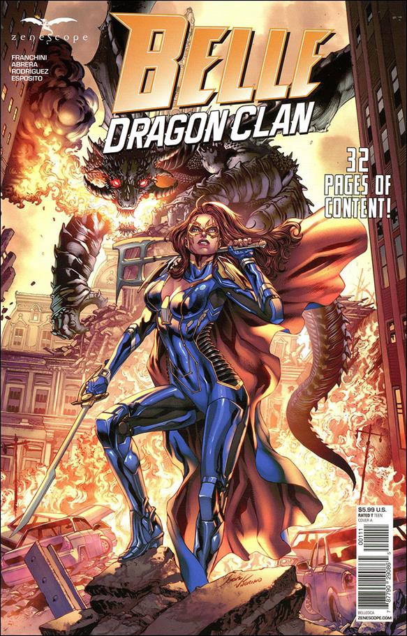 Belle: Dragon Clan issue 1 Igor Vitorino Cover
