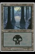 Magic the Gathering: 7th Edition (Base Set) card 348 Swamp