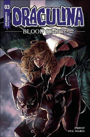 Draculina: Blood Simple issue 3-J Michael Santamaria FOC Cover