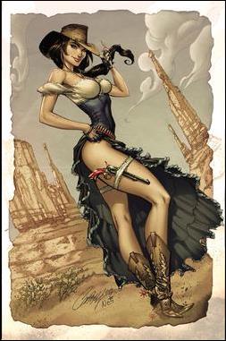 Legend of Oz: The Wicked West (2012) issue 1-J J. Scott Campbell NYCC Sepia Cover 1/100