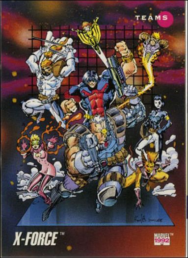 Marvel Universe: Series 3 (Base Set) card 172 X-Force