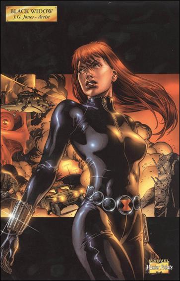 Marvel Master Prints: Series 1 (Base Set) card nn-1 Black Widow