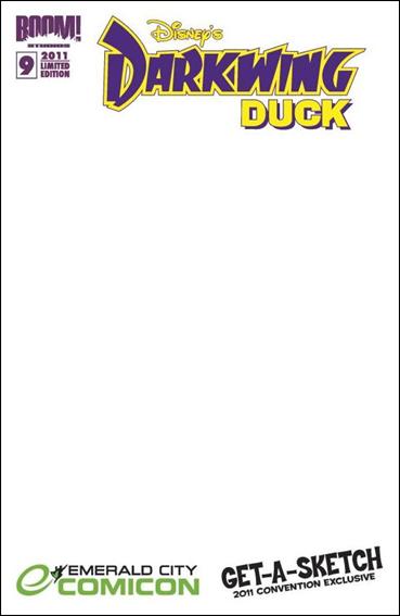 Darkwing Duck issue 9-C Emerald City Comicon Blank Cover 1/500