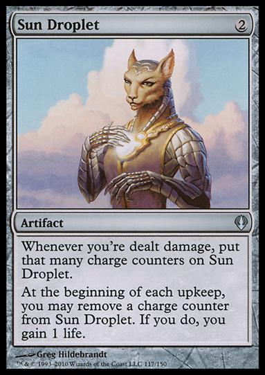 Magic the Gathering: Archenemy (Base Set) card 117 Sun Droplet