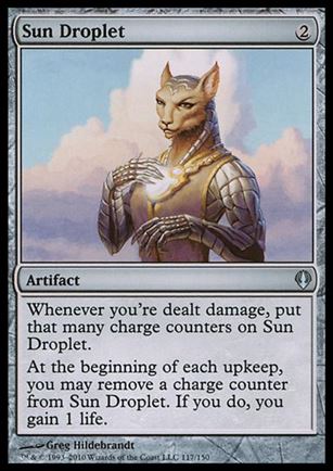 Magic the Gathering: Archenemy (Base Set) card 117 Sun Droplet