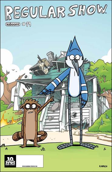 Regular Show issue 19 Andy Hirsch Cover