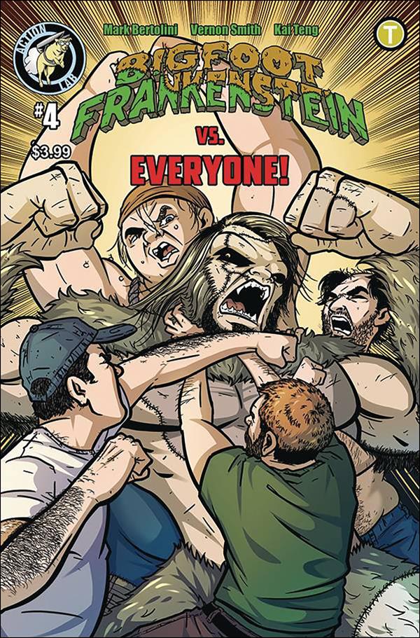 Bigfoot Frankenstein issue 4