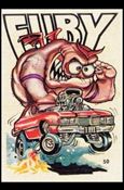 Fantastic Odd Rods: Series 2 (Base Set) card 50 Fury