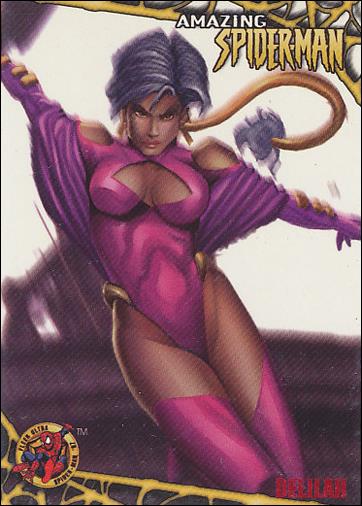 1997 Fleer Ultra Spider-Man (Base Set Red) card 43 Delilah