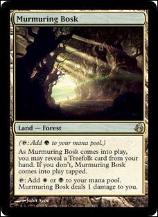 Magic the Gathering: Morningtide (Base Set) card 147 Murmuring Bosk