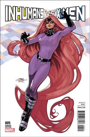 IVX issue 5-C Terry Dodson Inhumans Cover