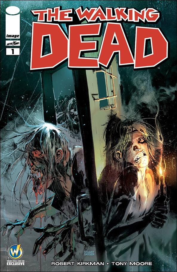 Walking Dead (2003) issue 1-MH Stuart Sayger Wizard World Ohio Color Cover
