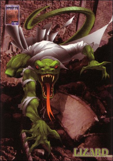Marvel Premium QFX (Base Set) card 21 Lizard
