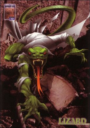 Marvel Premium QFX (Base Set) card 21 Lizard