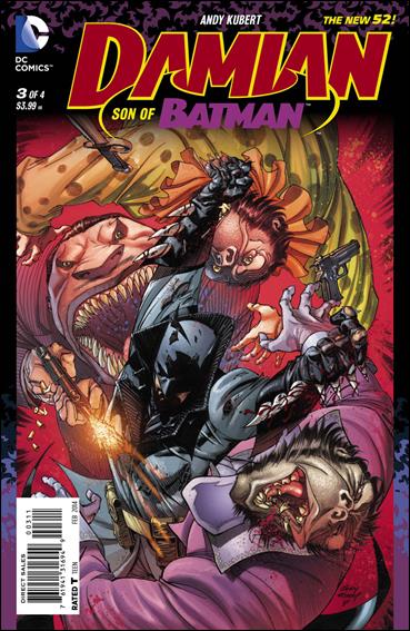 Damian: Son of Batman issue 3 Andy Kubert Cover
