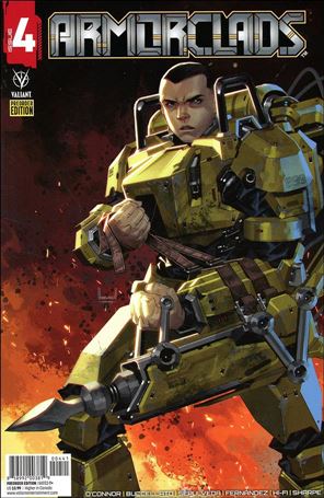 Armorclads issue 4-D Kael Ngu Pre Order Edition Cover