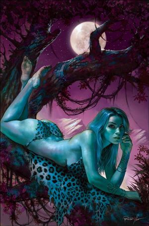 Sheena: Queen of the Jungle (2021) issue 8-J Lucio Parrillo 1:10 Virgin Ultraviolet Cover
