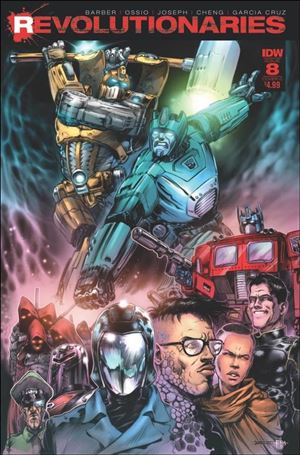 Revolutionaries issue 8-C Santiperez Cover