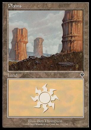 Magic the Gathering: Invasion (Base Set) card 332 Plains