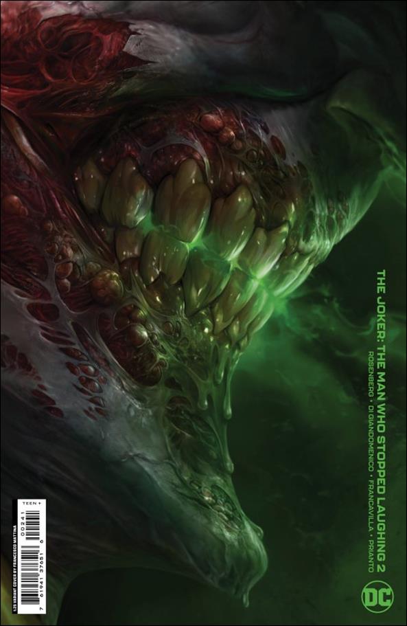 Joker: The Man Who Stopped Laughing issue 2-E Francesco Mattina 1:25 Cover