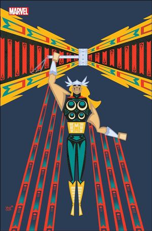 Thor (2020) issue 9-D Jeffrey Veregge Native American Tribute Cover