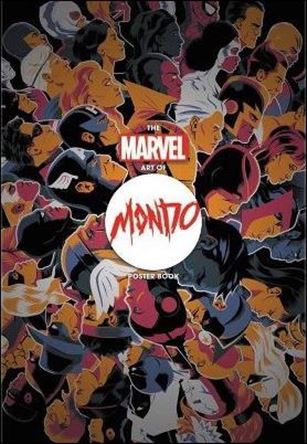 Marvel Art of Mondo Poster Book Cover Image 1