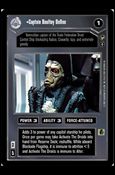 Star Wars: Theed Palace Limited (Base Set) card 20 Captain Daultay Dofine