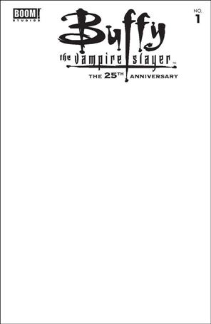 Buffy the Vampire Slayer 25th Anniversary Special issue 1-G Blank/Sketch Cover