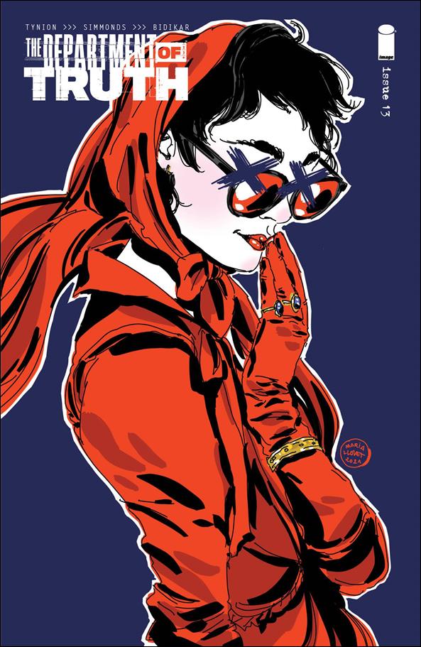 Department of Truth issue 13-C Maria Llovet Cover