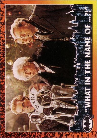 Batman Returns (Base Set) card 12 "What in the name of...?!"