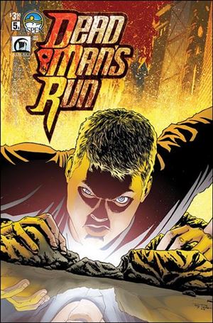 Dead Man's Run issue 5 Tony Parker Cover
