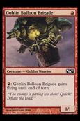 Magic the Gathering: 2011 Core Set (Base Set) card 140 Goblin Balloon Brigade
