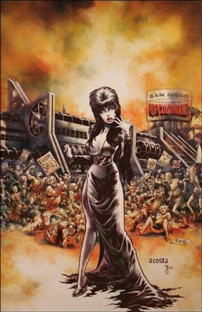 Elvira the Wrath of Con issue 1-D Virgin-ish Cover