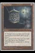 Magic the Gathering: Chronicles (Base Set) card 94 Barl's Cage