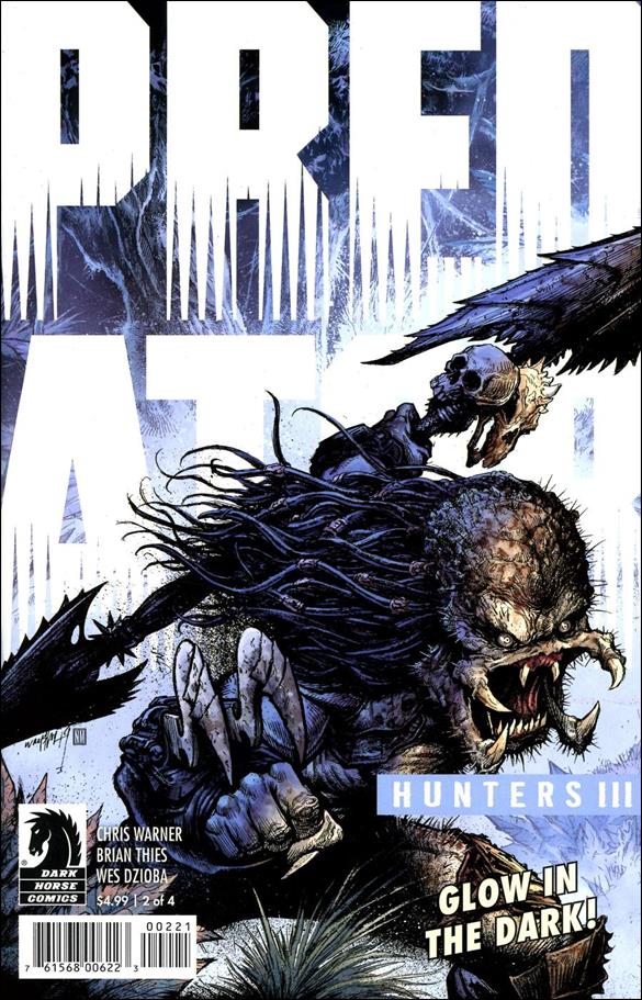 Predator: Hunters III issue 2-B Jonathan Wayshak Glow in the Dark Ink Cover